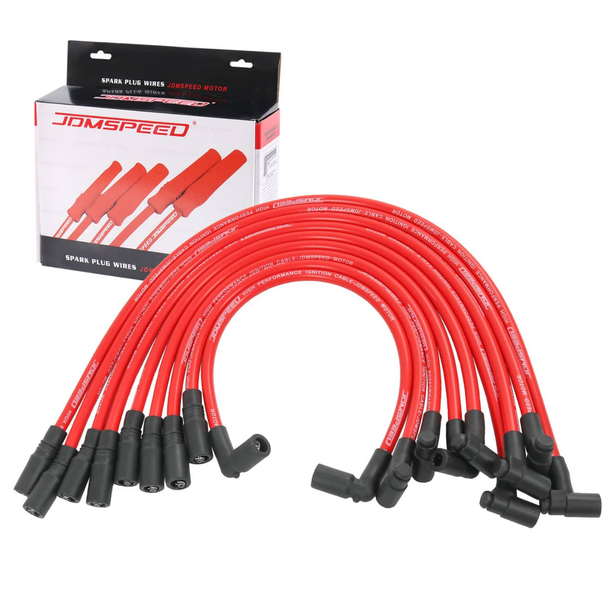 Solidspare Spark Plug Wire 9718Q For Chevrolet Express 2500 3500 Tahoe GMC Savana 1500 5.7L