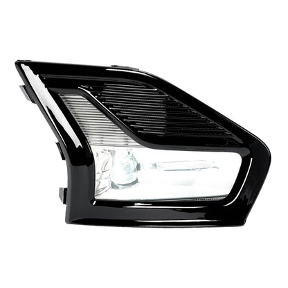 Solid Spare For Ford Fusion 2019-2020 LED Fog Lights Driving Lamps w/Bezel Wiring Left+Right