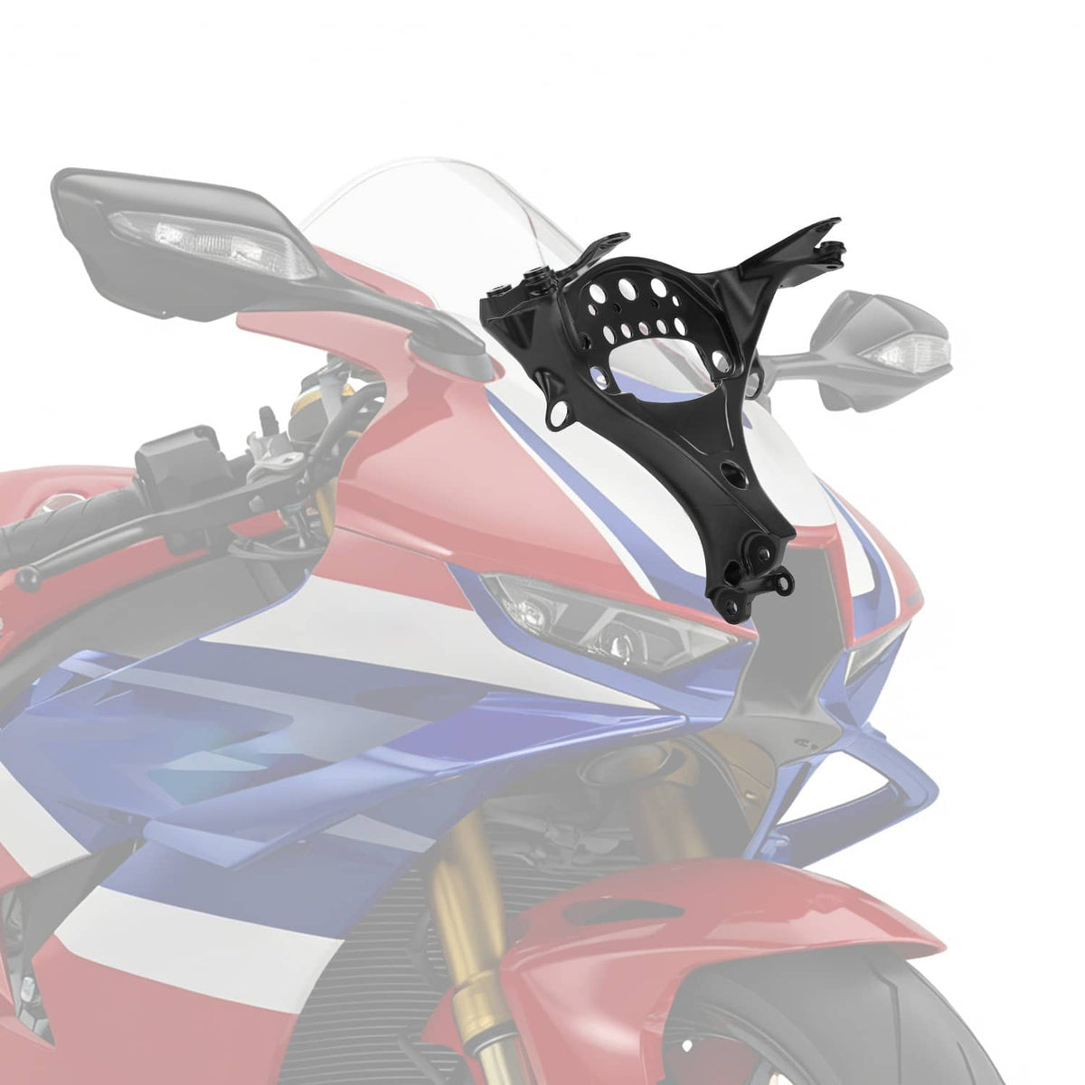 Solidspare Headlight Upper Stay Fairing Bracket For Honda CBR1000RR 2017-2025 SP 2017-2019