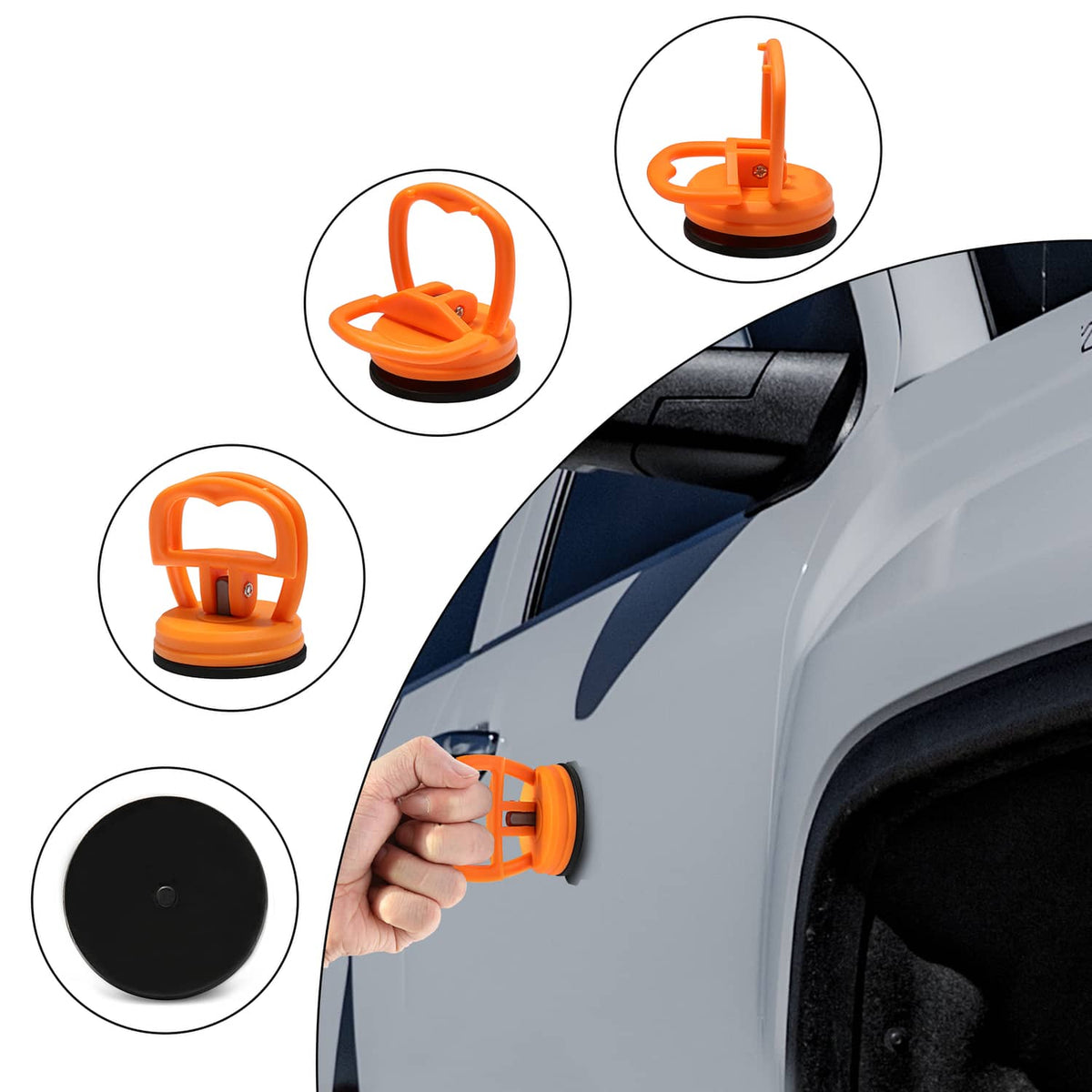 Solidspare Auto Car Body Dent Repair Puller Pull Panel Ding Remover Sucker Suction Cup Tool