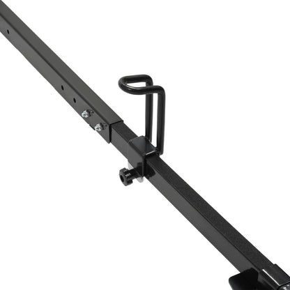 Solid Spare 65" 3-Bar Cargo Van High Ladder Roof Rack For Nissan NV 1500 2500 3500 750 lbs