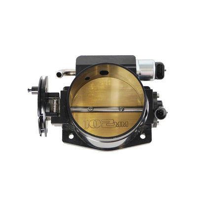 Solidspare 102mm Aluminum 4 Bolt Throttle Body & TPS IAC For GM Gen III LS1 LS2 LS6 LS7 LSX