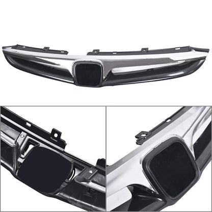 Fit 2006-2007 Honda Accord 4dr Sedan Front Bumper Chrome Grille Grill Assembly