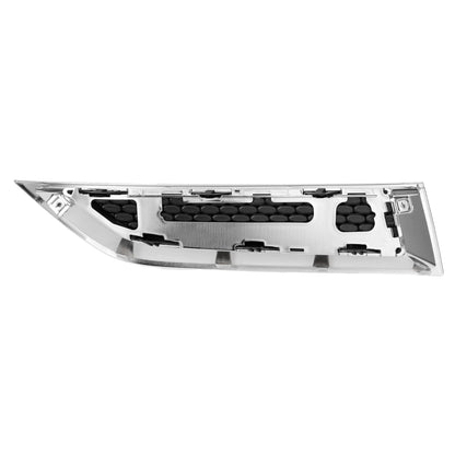 Solid Spare For GMC Acadia 13-16 17 Front Upper Fog Light Cover W/Chrome Molding LH 20982401