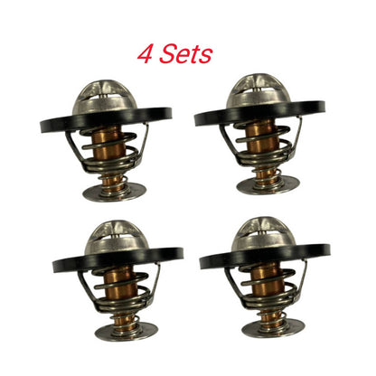 Solid Spare 4Sets Thermostat 82° for Volvo Penta MD31 AD41 KAD42 KAD43 KAD300 RO: 3831424