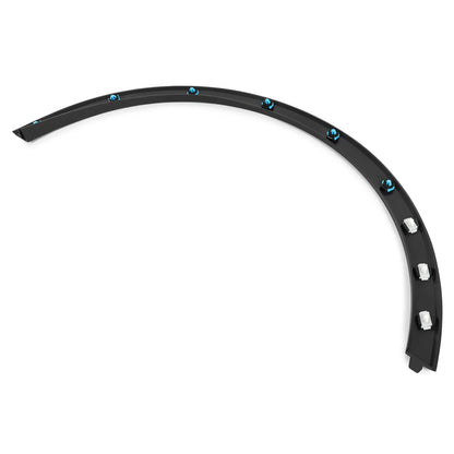 Solid Spare For Buick Encore 2013-2022 Front Driver Left Side Wheel Arch Molding Trim ABS