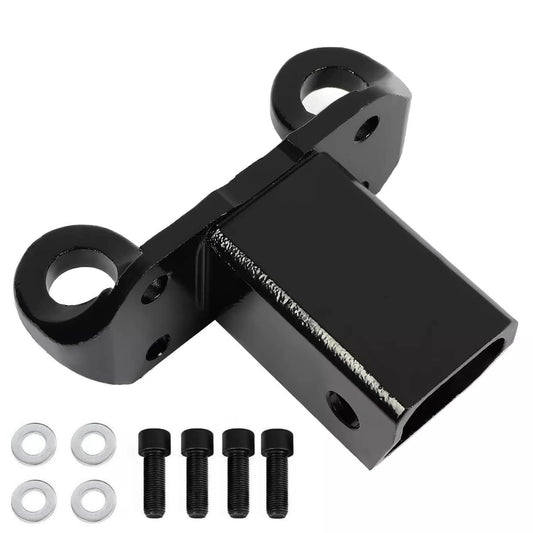 Solid Spare Trailer Hitch Towing Receiver Adapter W/Bolts For Toyota Land Cruiser 2002-2003