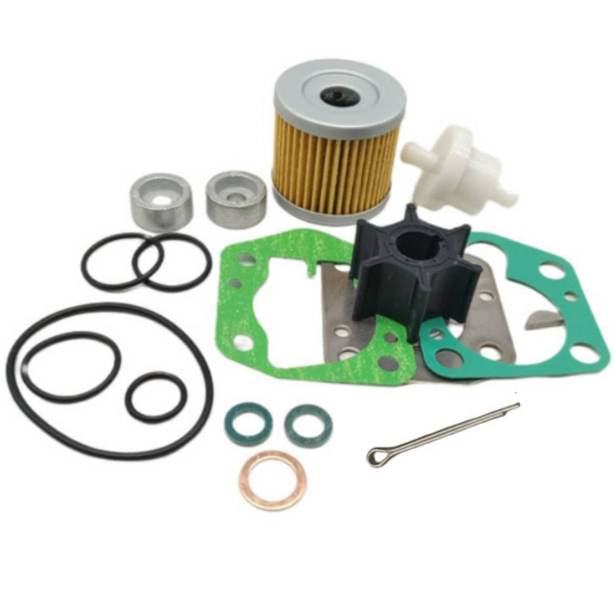 Solid Spare Suzuki DF8A DF9.9A Outboard Maintenance Kit 17400-99J01 55321-87J00 16510-45H10