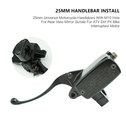 Solidspare 1" Motorcycle Handlebar Hydraulic Brake Clutch Master Cylinder Lever for SUZUKI