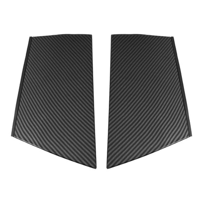 Solid Spare Pillar Molding Trim Cover Carbon Fiber Painted LH & RH For 2009-2020 Nissan 370Z
