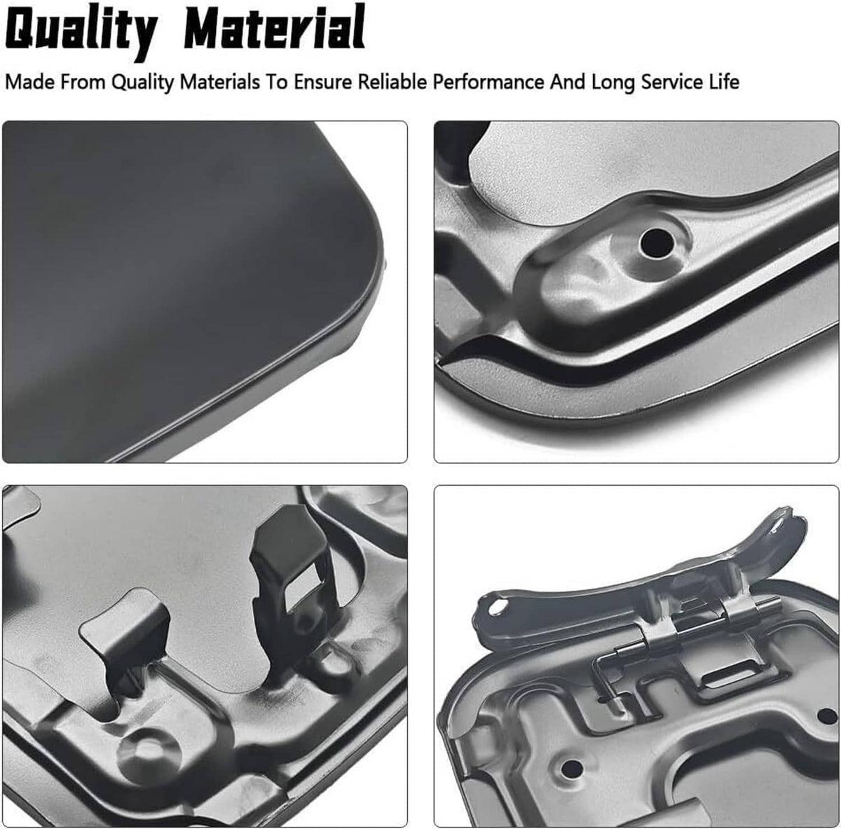 Solidspare Fuel Filler Tank Cover Door Lid Gas Cap 77350-35050 For 2003-2009 Toyota 4Runner
