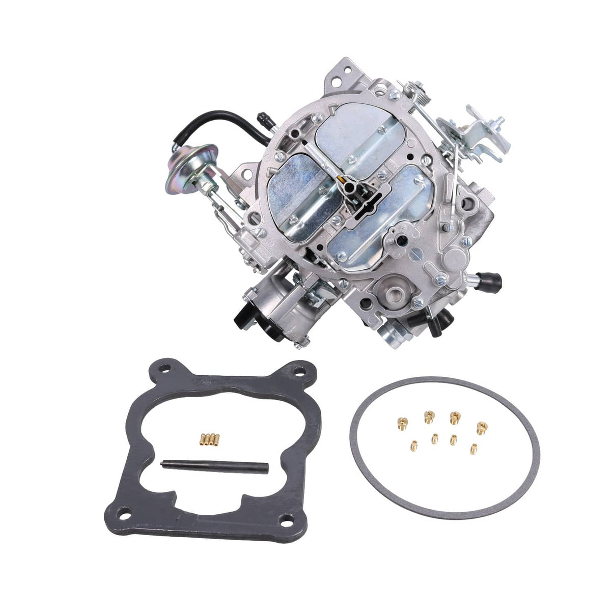 Solidspare FOR 305-350 Engines 650 CFM Electric Choke ROCHESTER QUADRAJET 4 BBL CARBURETOR