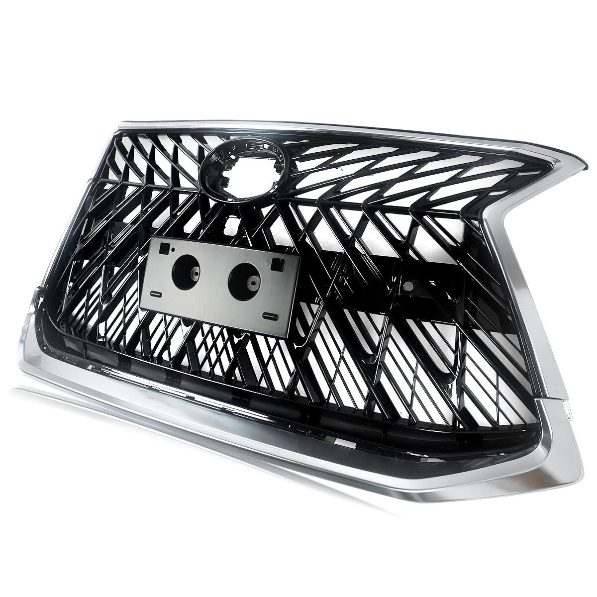 FIT 2016-2021 Lexus LX570 Luxury Grill Front Upper Grille w/ Chrome Sport Style