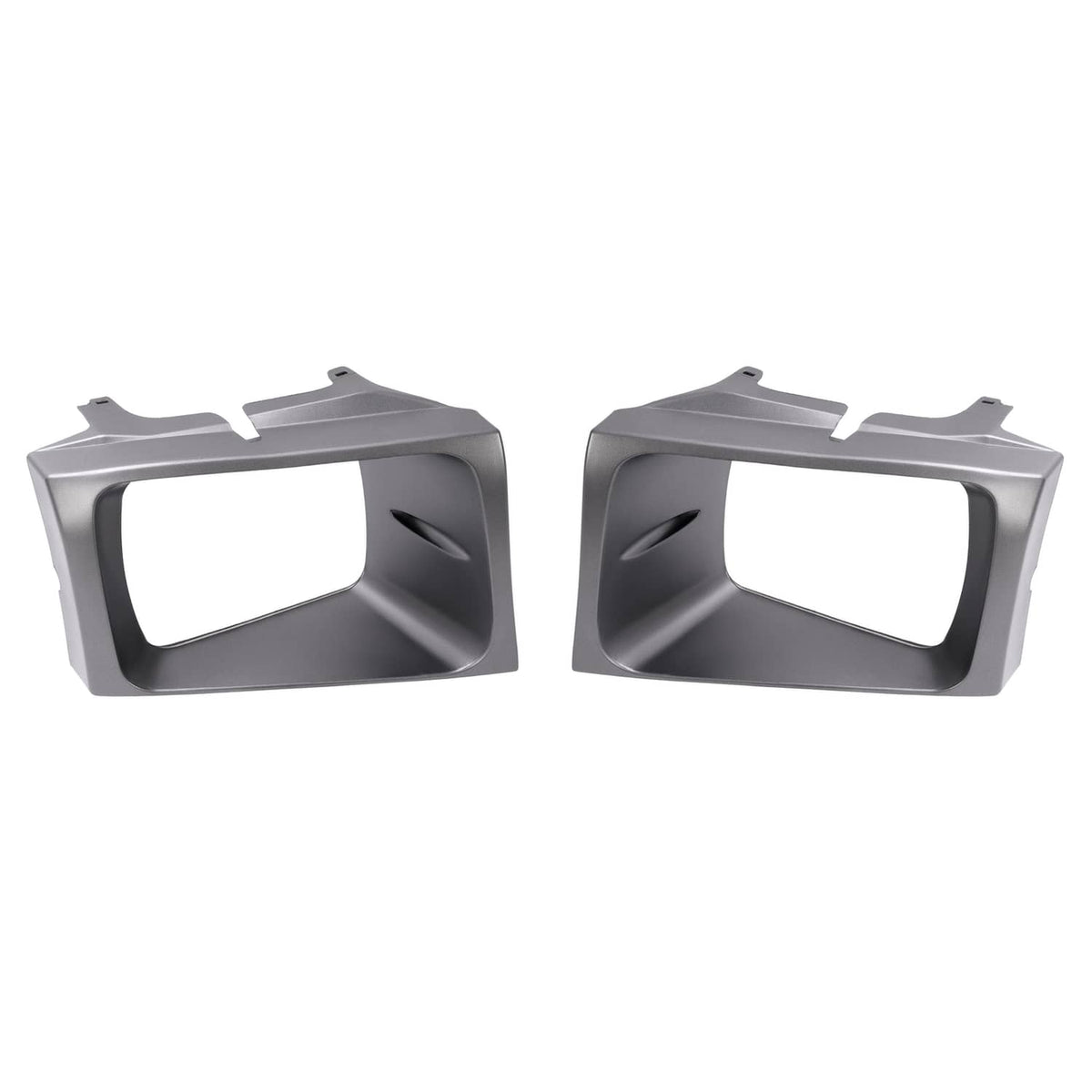 Solid Spare 2PCS Headlight Door Set Bezel For Ford Super Duty F250 F350 F450 F550 1999-2004