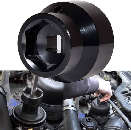 Solid Spare Oil Filter Socket 24mm / 36mm for 2003-2010 Ford 6.0L / 6.4L Powerstroke Diesel