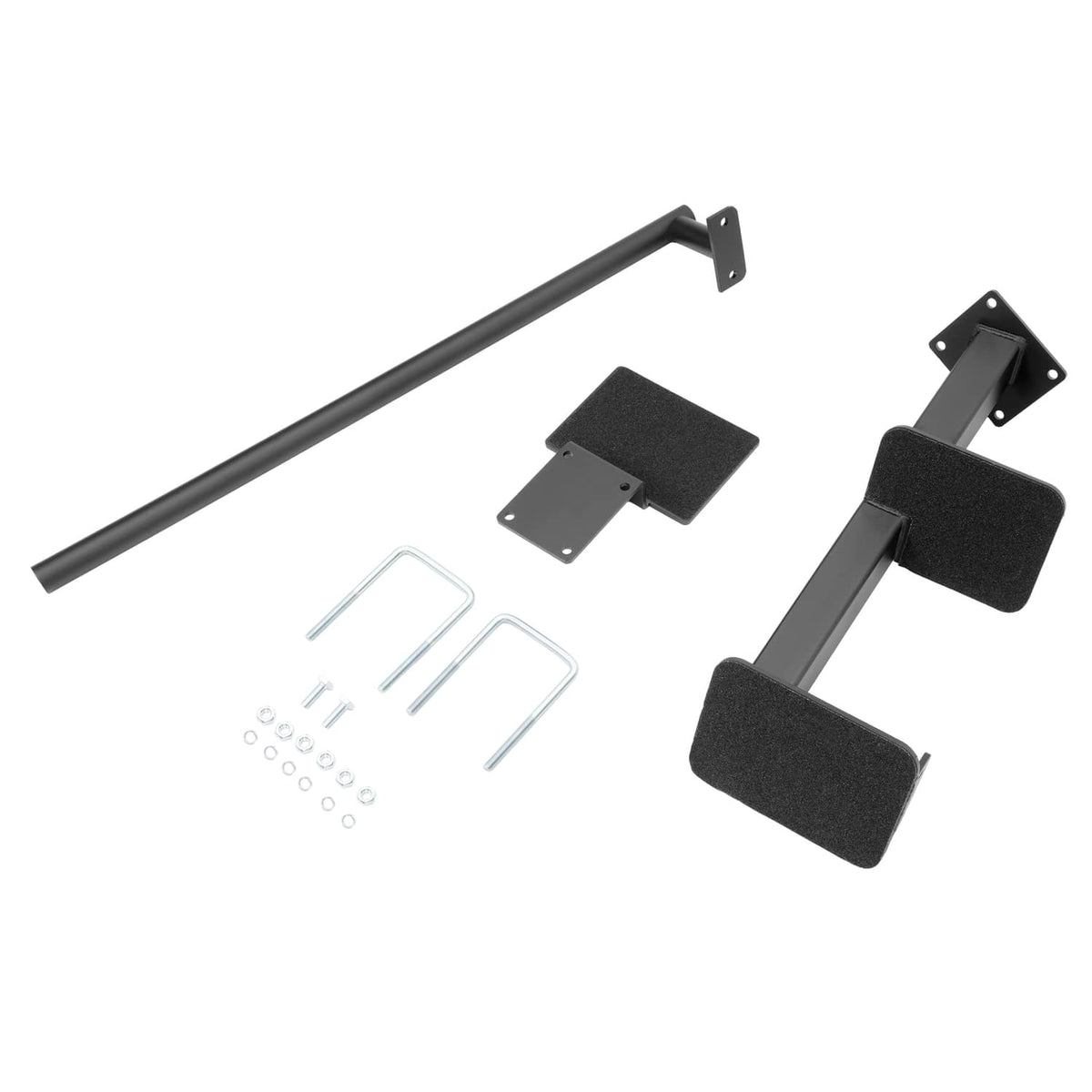 Solidspare Universal Boat Trailer Step 3 Step Ladder For Bass Boats Pontoon Tongue W/Handle