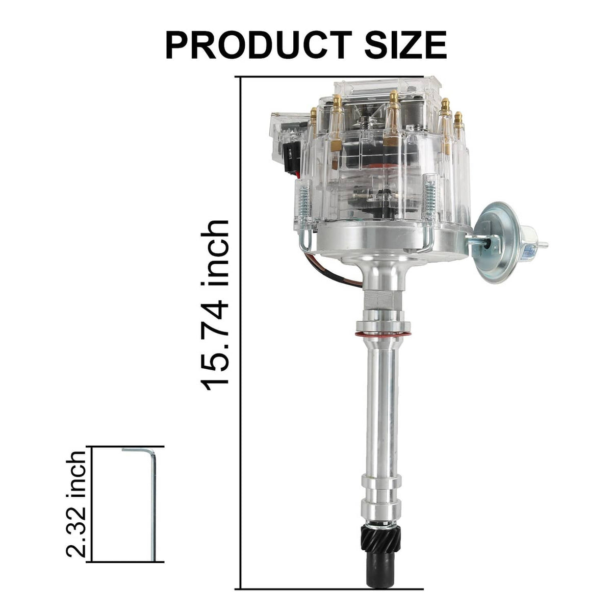 Solidspare New HEI Distributor For V8 CHEVY 396 427 283 305 307 327 350 454 400 SBC BBC