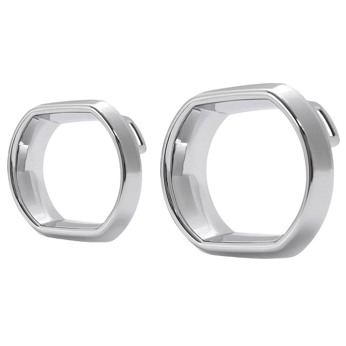 Solid Spare Driver & Passenger Side For GMC Acadia 2013-2016 Bumper Fog Light Trim Molding