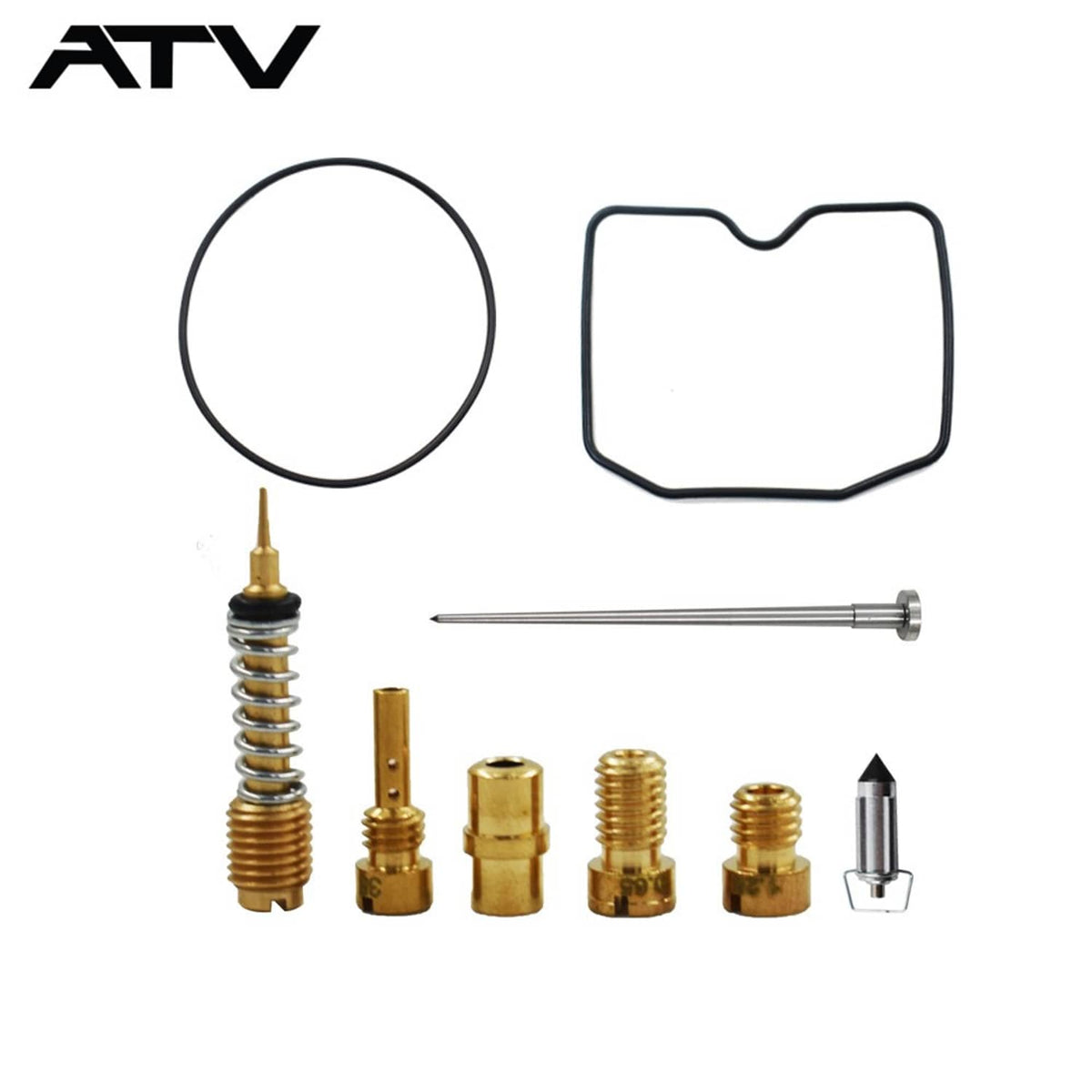 Solidspare Generic For Kawasaki Prairie 300 KVF300 1999-2002 Carburetor Rebuild Kit Repair