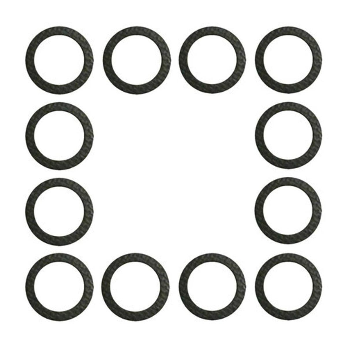 Solid Spare 12 Pcs Drain Screw Gasket Marine Lower Unit Seal for Mercury Marine 12-19183-3