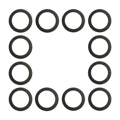 Solid Spare 12 Pcs Drain Screw Gasket Marine Lower Unit Seal for Mercury Marine 12-19183-3