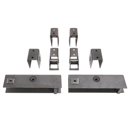 Solidspare Trailer Hanger Kit Slipper Spring 10000 lbs Tandem Axle Hanger Kit For Trailer