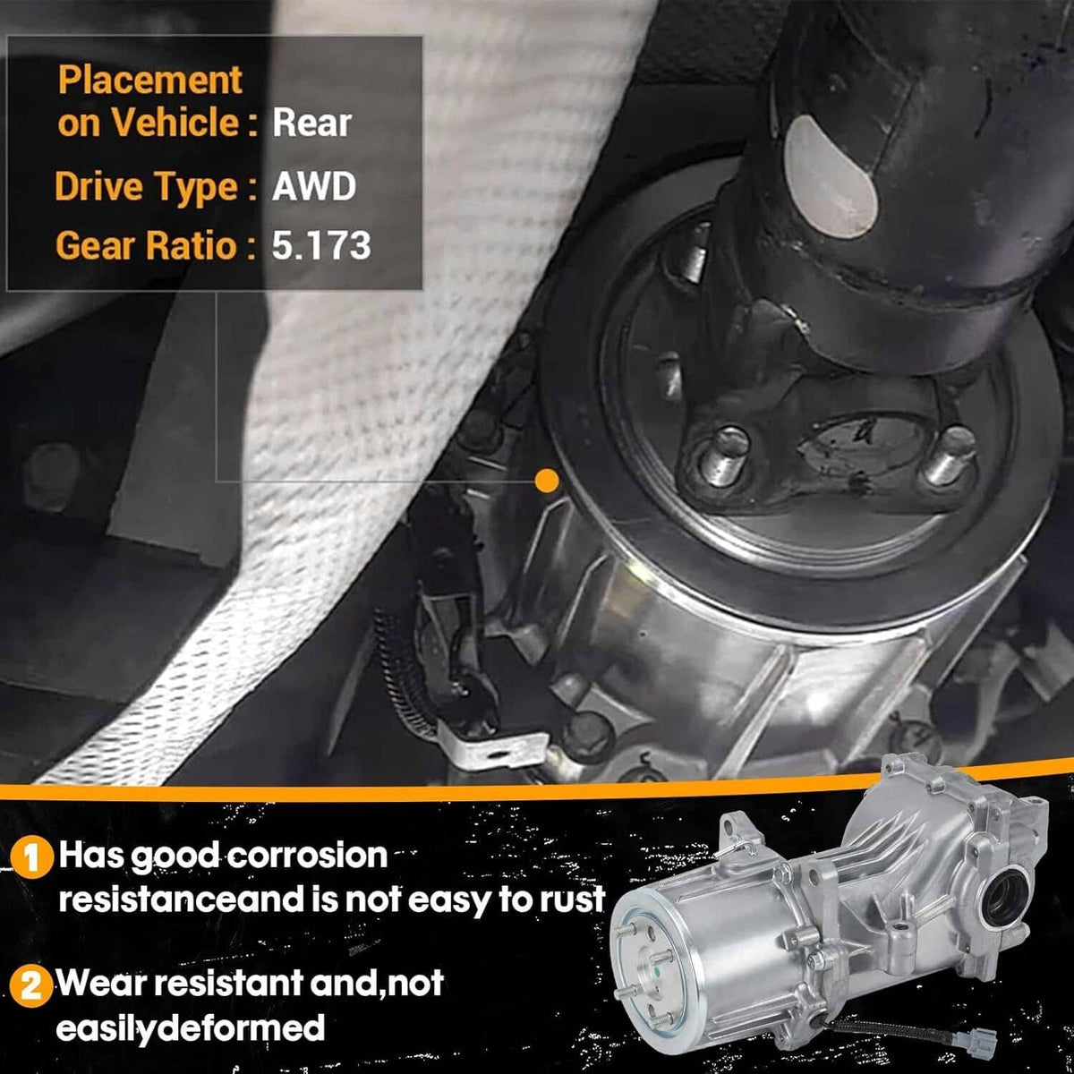 Solidspare Rear Carrier/Differential for Nissan Rogue Sport Qashqai 2017-20 AWD 24027-7FV0A