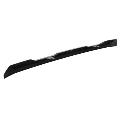 Solid Spare Front Upper Top Grille Hood Molding Trim Black For 20-23 GMC Sierra 2500 3500 HD
