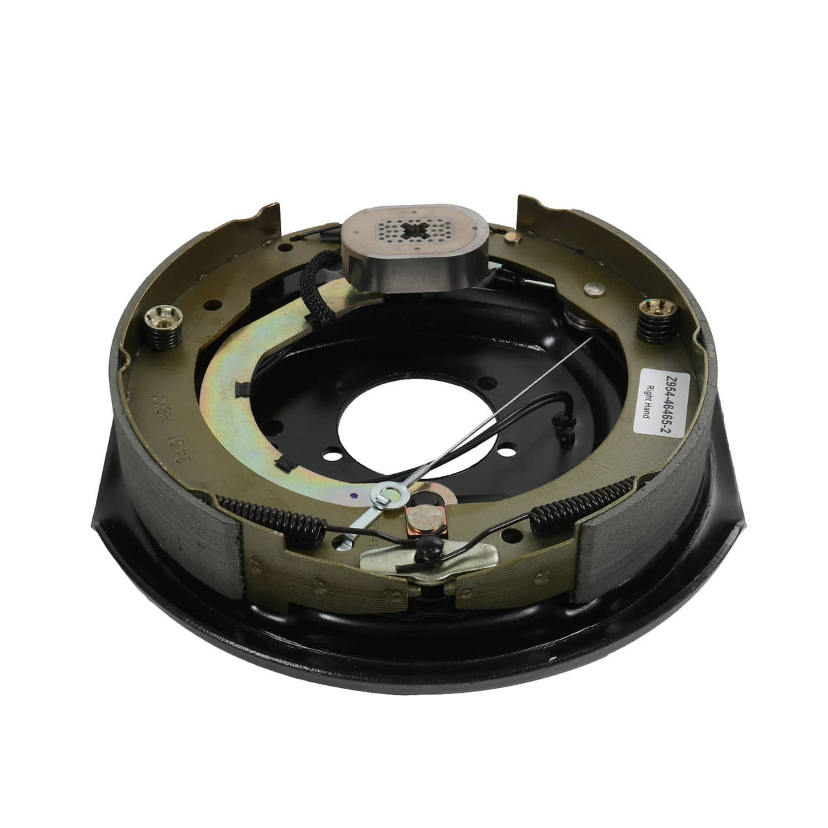 Solidspare For Dexter Nev-R-Adjust 7000 Self 12" 2 Set Trailer Backing Plate Brake Electric