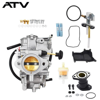 Solidspare Carburetor Kit For Yamaha Warrior 350 Moto-4 Big Bear 350 Wolverine 350 87-1995