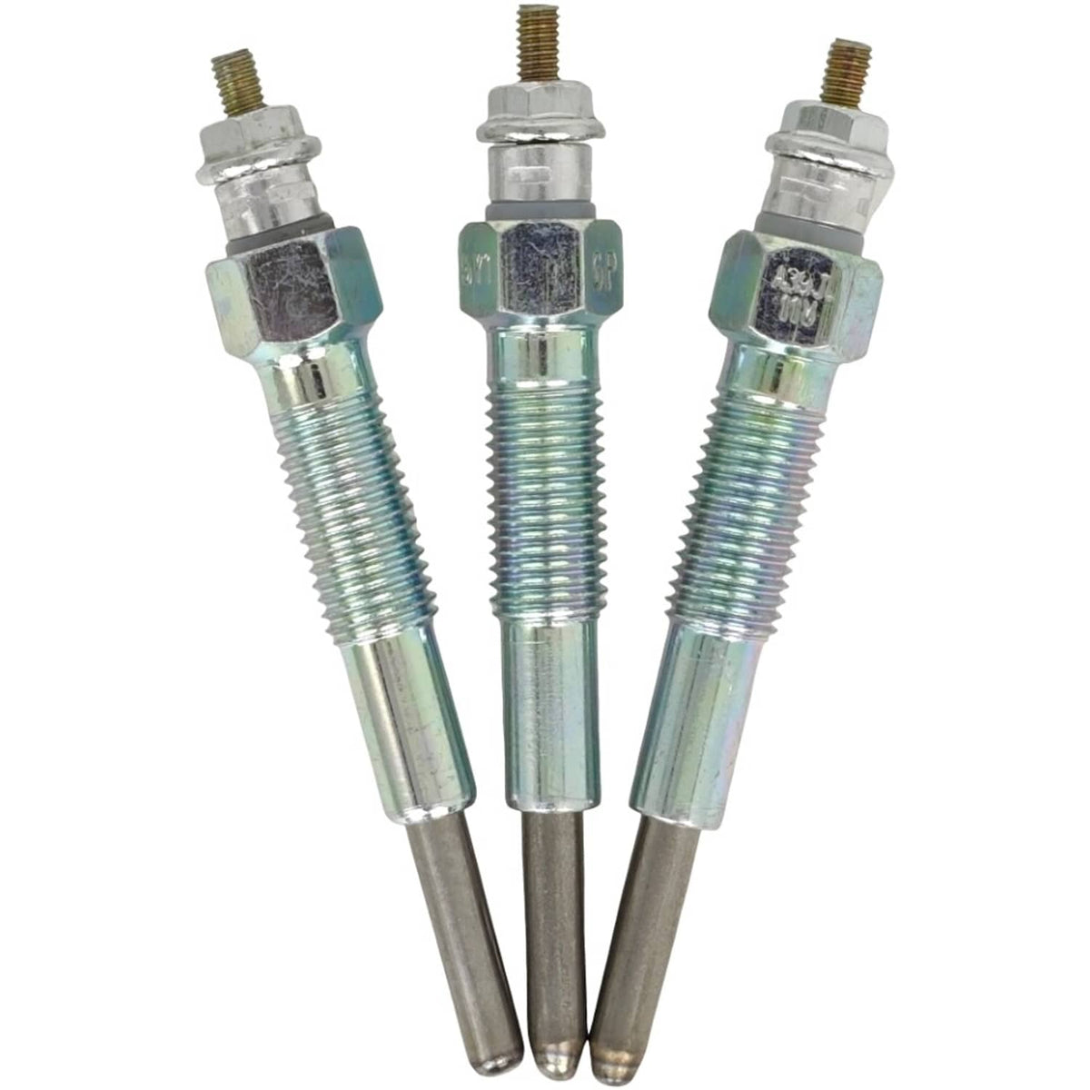 Solid Spare 3X Glow Plug SBA185366040 SBA185366092 for Ford Tractor 1910 1925 1990 2110 3412