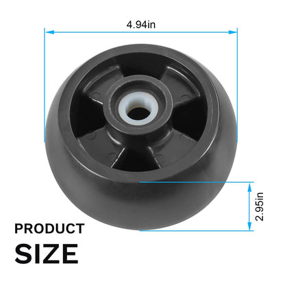 Solidspare Universal Deck Wheel Kit for John Deere 48" 54" 60" 72" Deck Lawn Mower AM125172