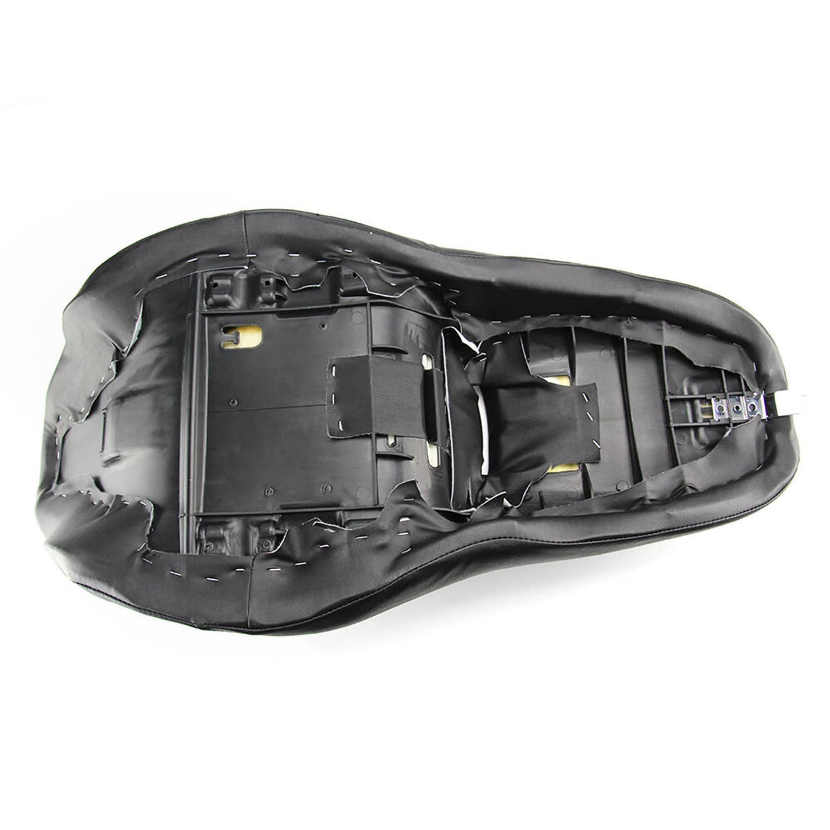 Solidspare Driver Passenger Black Seat For Harley Touring Road King Street Glide 08+