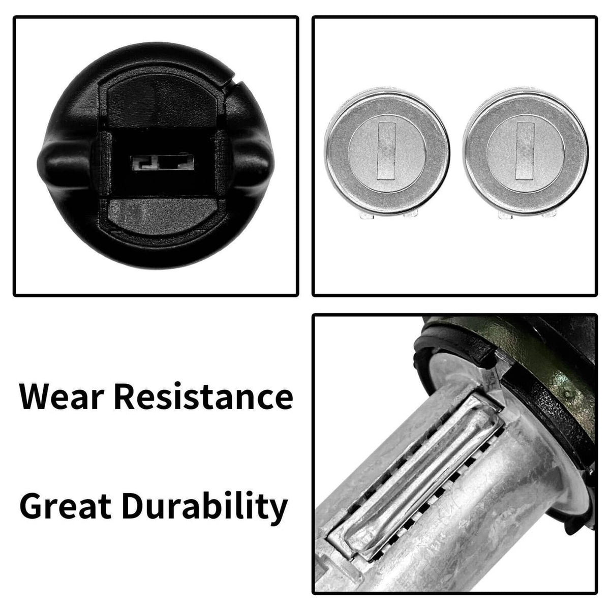 Solidspare Ignition Switch & Door Lock Cylinders with Keys for Chevy GMC C/K Suburban
