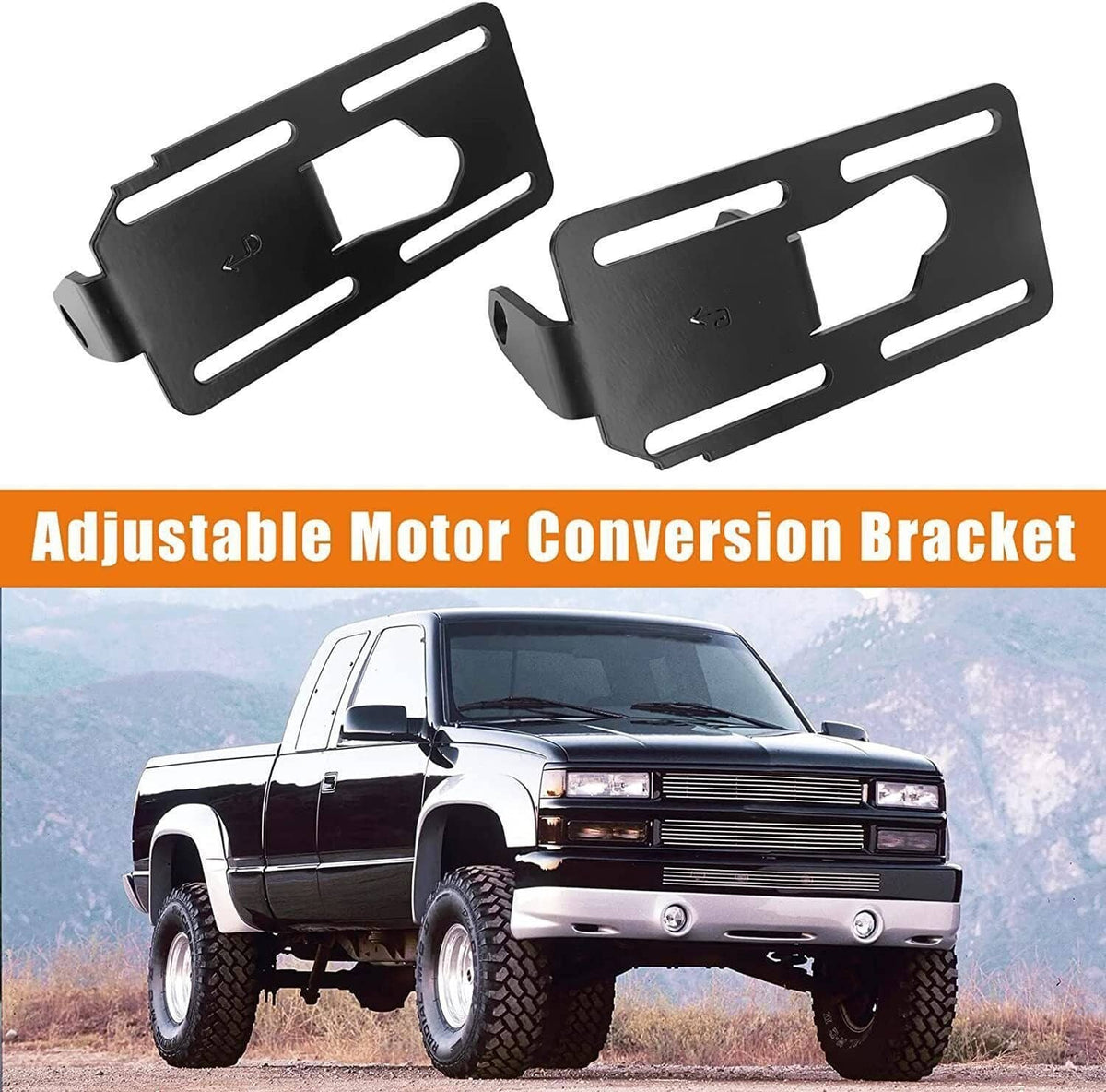 Solidspare Fit For 88-98 GM Truck LS2 LS6 LSX Conversion Engine Mounts LS1 Swap Adjustable