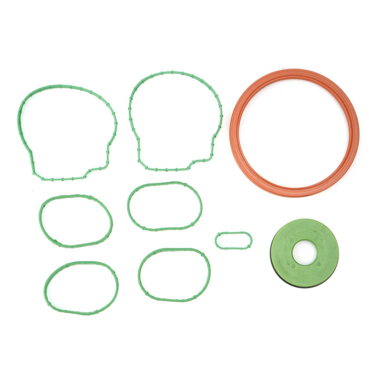 Solidspare Head Gasket W/ Bolt & 16pcs Rocker Arm Valve Lifter Kit for Chevy GMC Buick 2.4L