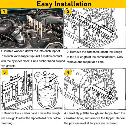 Solidspare 8502A 8502 3822513 Valve Lifter Remover & Installer Tool For Cummins 5.9L - 6.7L