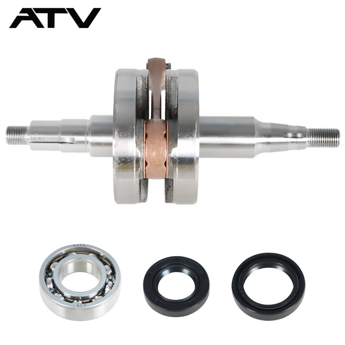 Solidspare Crankshaft Assembly for Yamaha Big Wheel BW80 1986-1990 1987 1988 1989