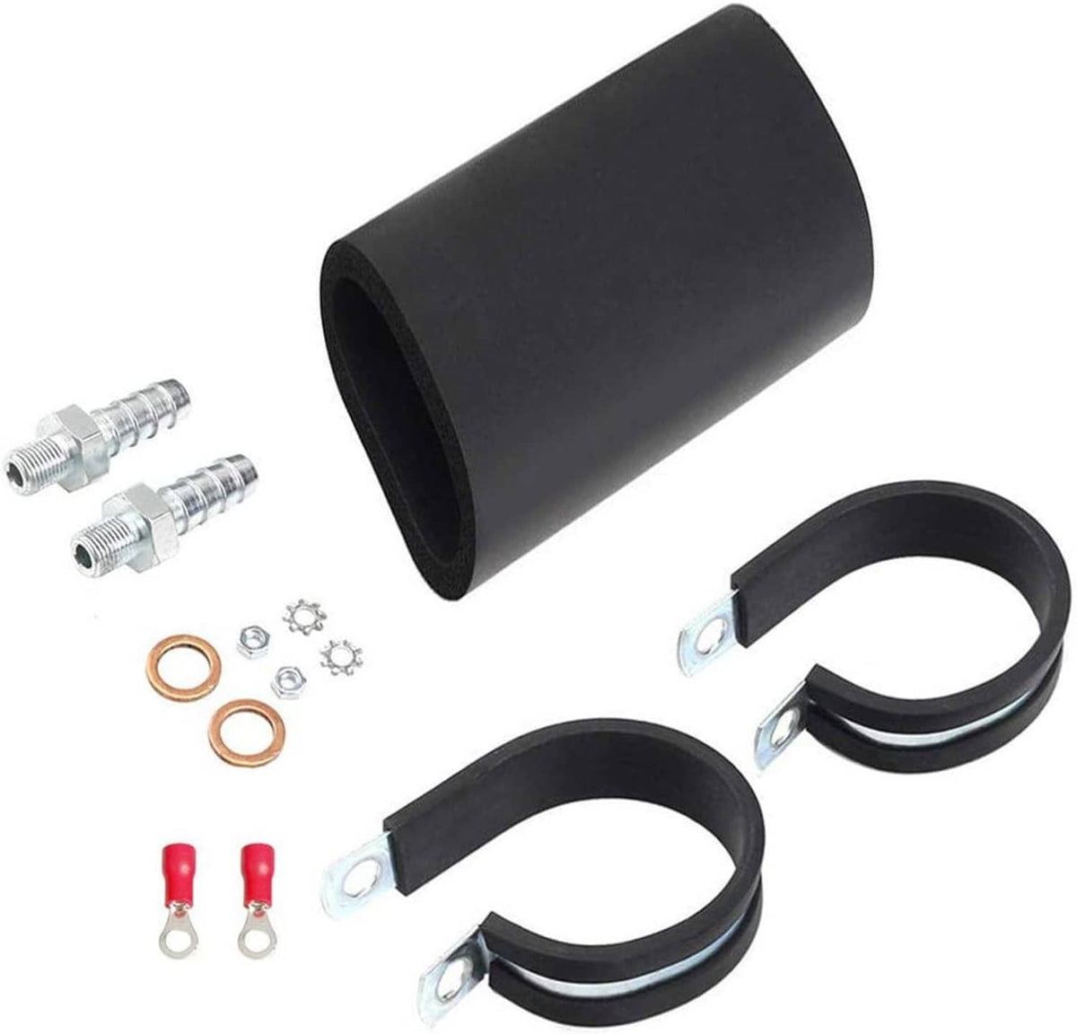 Solidspare New Universal High Flow & Pressure External Inline 255LPH Fuel Pump GSL392