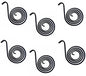 (6) Universal Spiral Torsion Flat Spring for Mountain Tarp K1099 Dump Truck