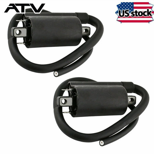 Solidspare Generic 2×Ignition Coil for Kawasaki Mule 4010 KAF620 2009-2020 Except Diesel
