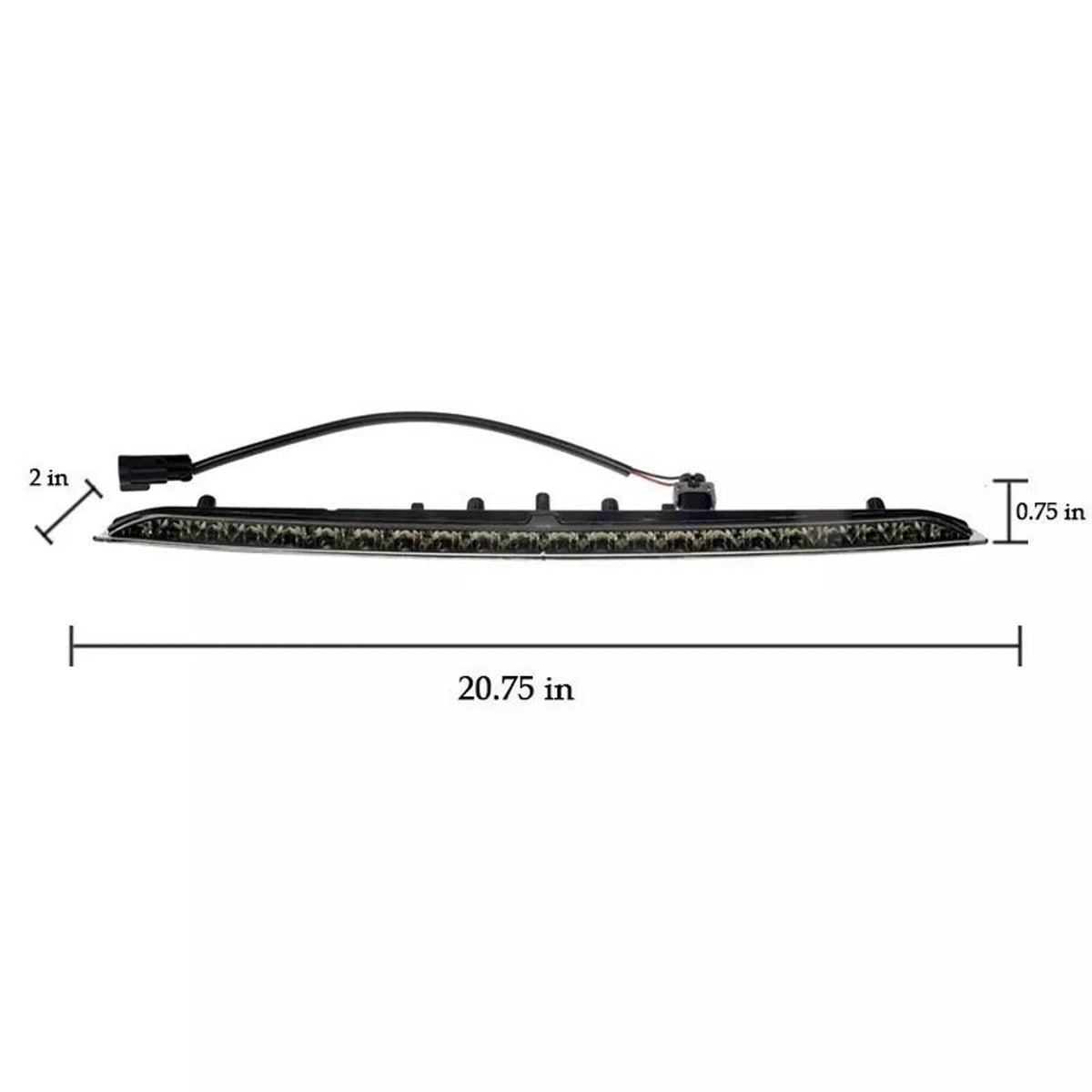 Solidspare FT4Z13A613A Center LED 3rd Third Brake Light 923-133 For 2015-2020 Ford Edge