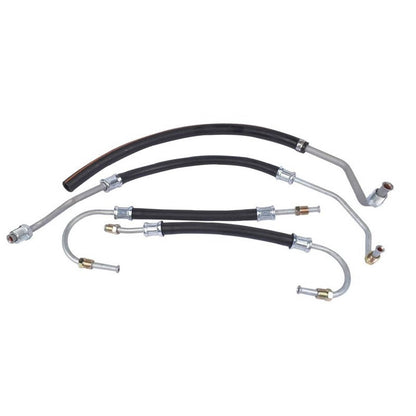 Solidspare For 1963-1979 Corvette Power Steering Valve Cylinder Ram Hose Kit NO CORES C2 C3