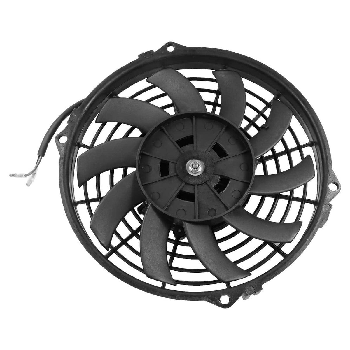 Solidspare 9 inch 12V Slim Fan Push Pull Electric Radiator Cooling Fan Mount Kit Universal