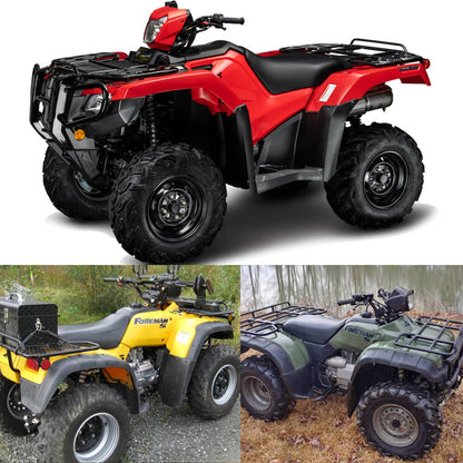 Solidspare Complete Seats Black for Honda TRX450FE TRX450FM Foreman 450 4x4 ES S 2002-2004
