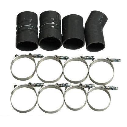 Solidspare Silver Intercooler Pipe & Boot Kit for 2003-2007 Ford 6.0L Powerstroke Diesel