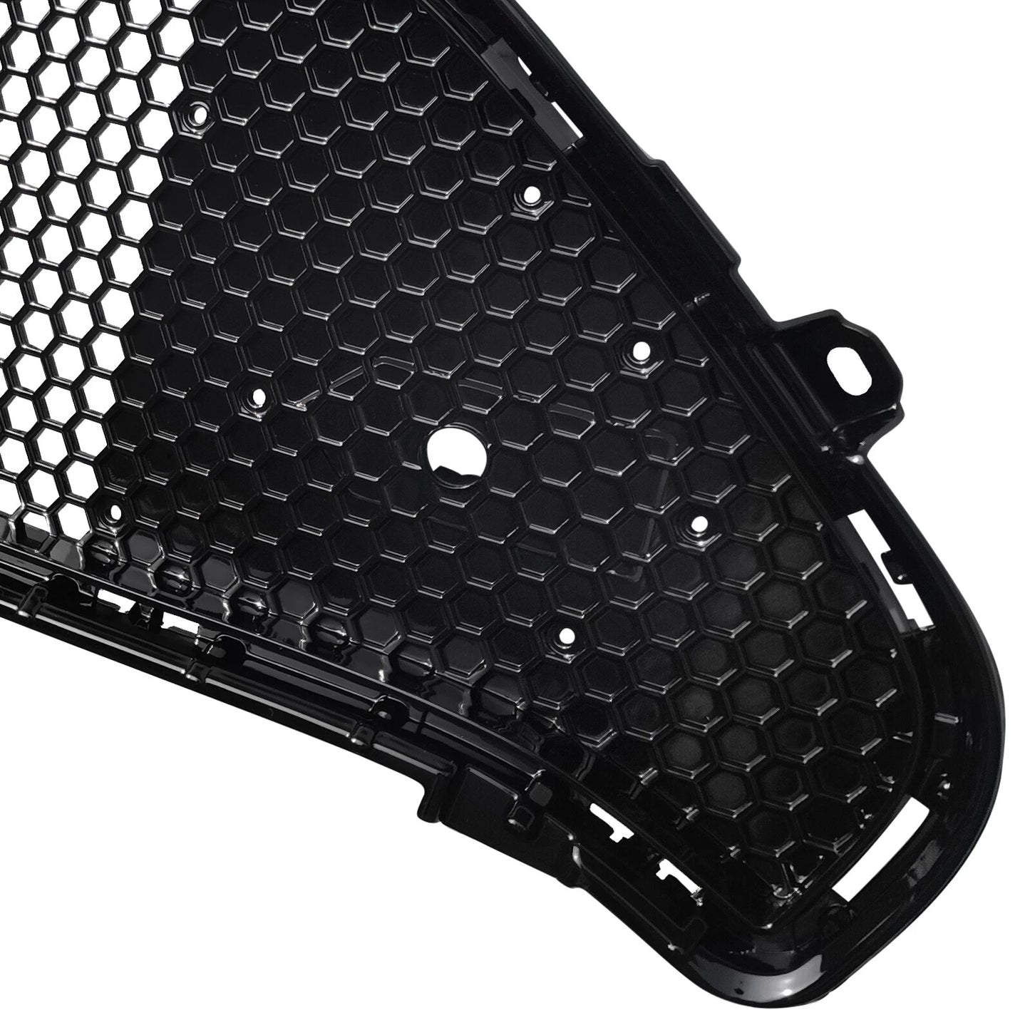 Fit 2019-21 Toyota Rav4 Front Bumper Honeycomb Chrome Trim Grille