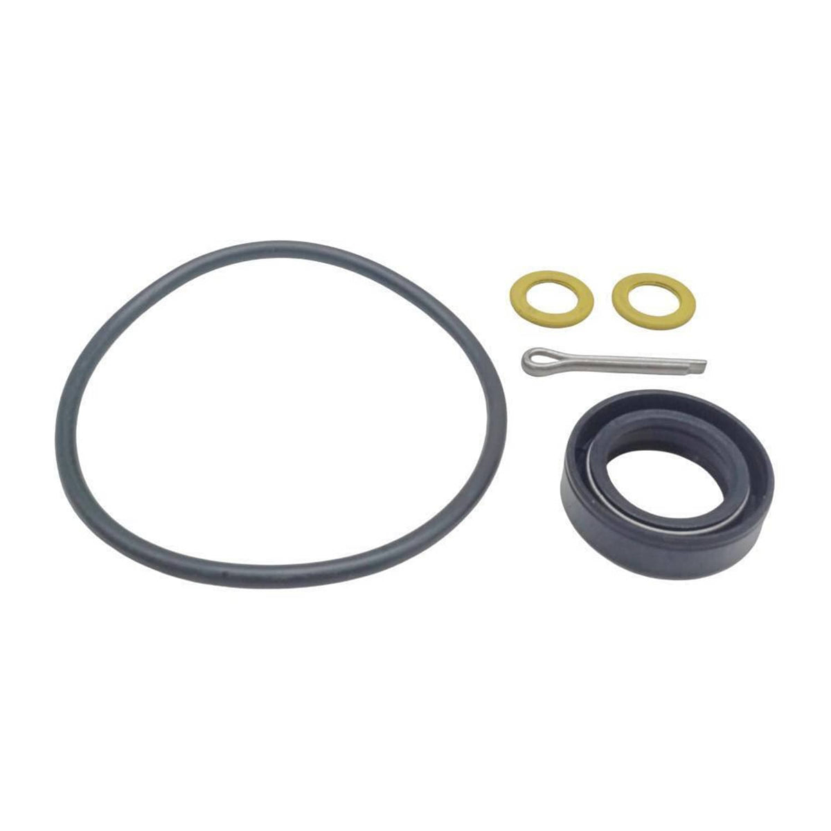 Solid Spare Lower Gearcase Seal with O-ring 26-161301 25-161311 For Mercury Marine 25HP 30HP