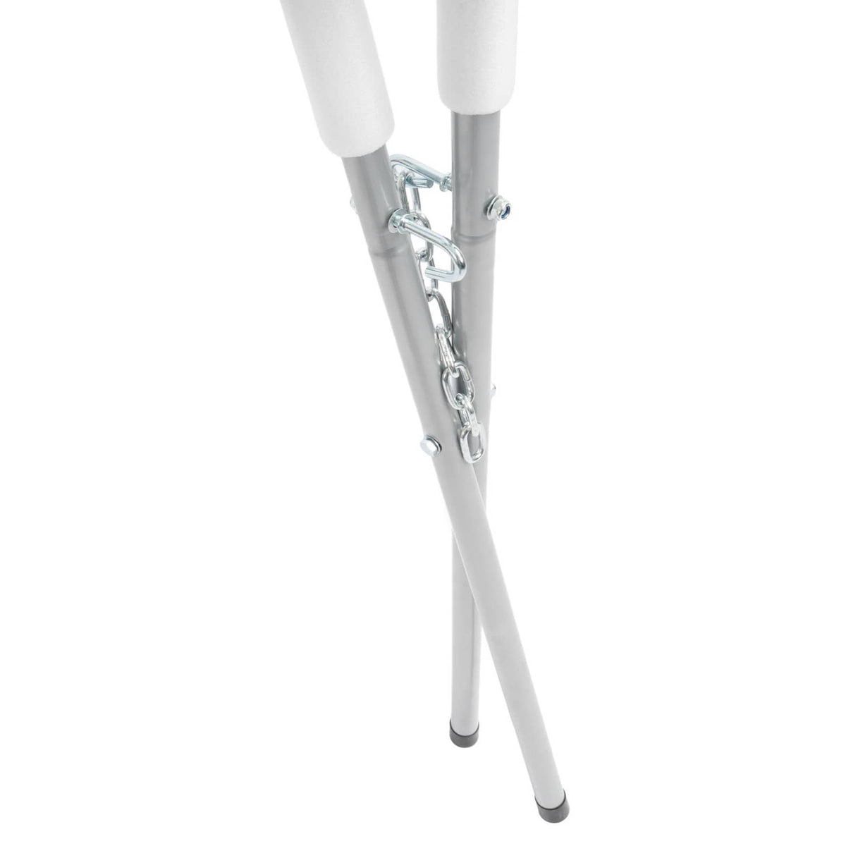Solid Spare Heavy Duty Auto Body Painting Adjustable Work Stand 500 LBS For Bumpers Silvery