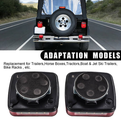 Solidspare Wireless Magnetic Trailer Lights – Rechargeable LED TailLight Kit For Trailer